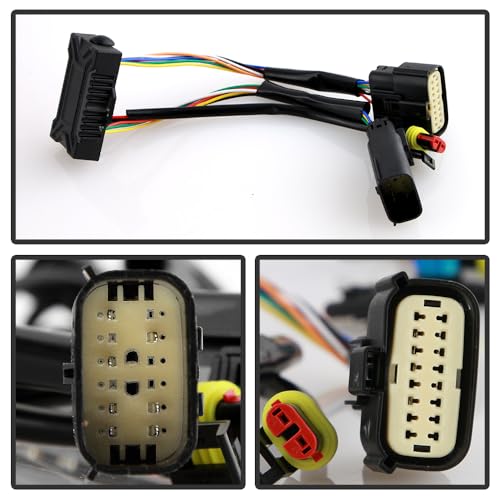 Conversion Kit Spyder (POE) for Dodge Ram 19-22 (Fit Halogen Only) Upgrade to Full LED Headlights - Chrome