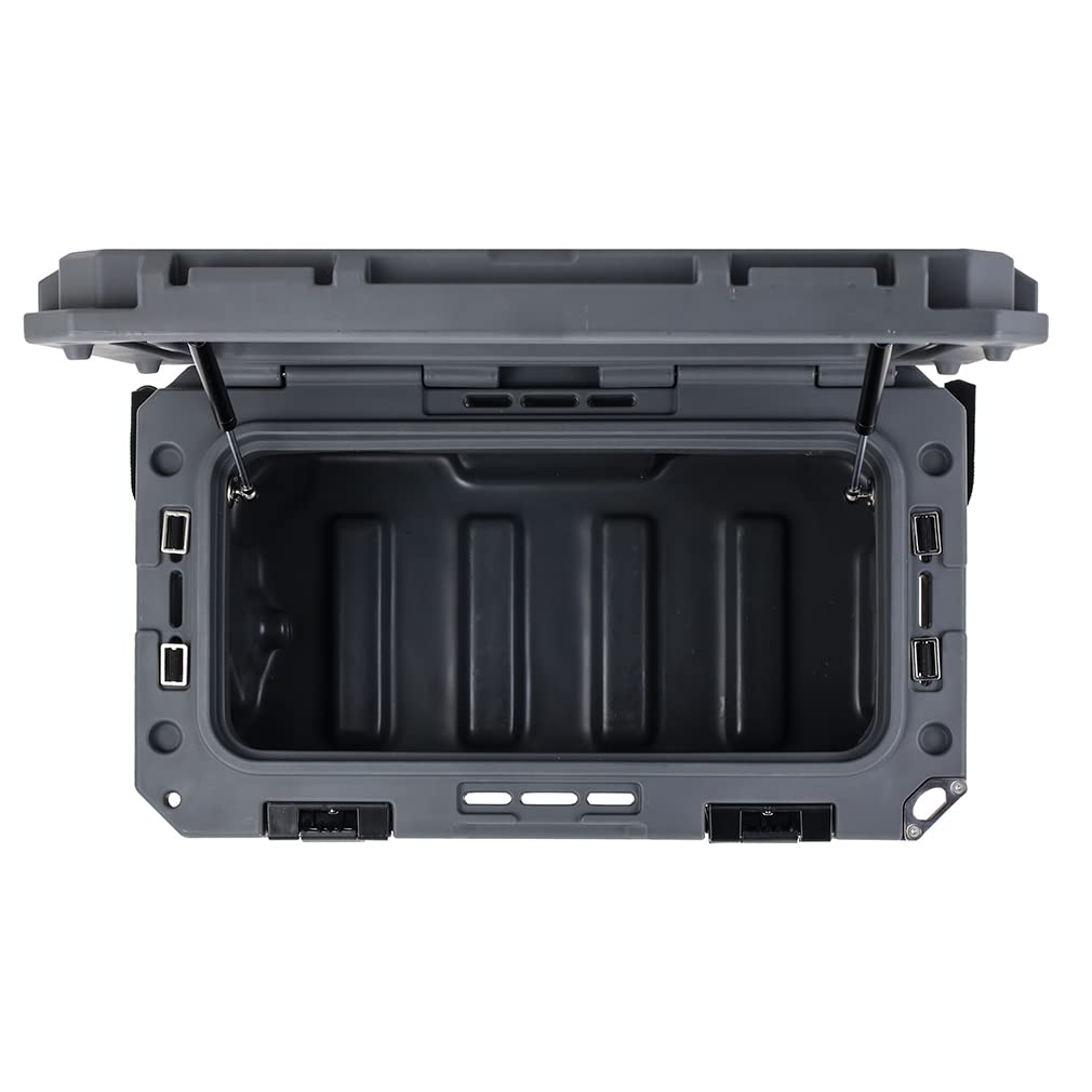 Borne Off-Road Mishimoto Hard Case, 53 Quarts, Gunship Gray
