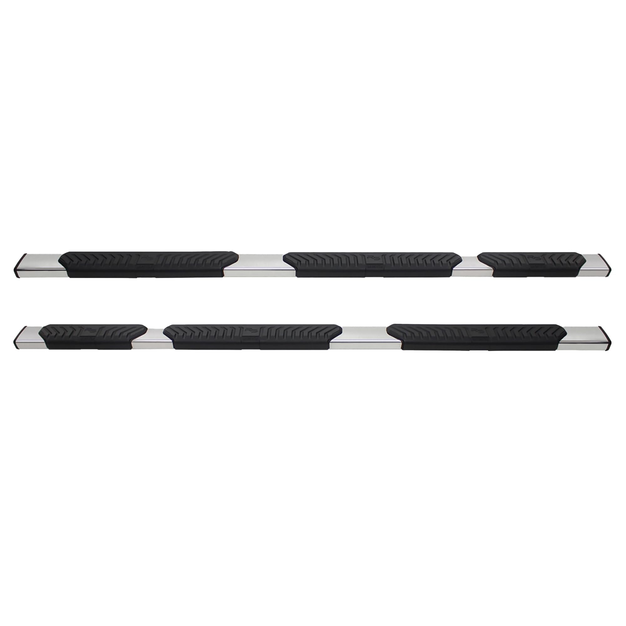 28-534730 Westin R5 Wheel to Wheel Modular Nerf Bars fits 2019-2024 Ram 1500 Quad Cab 6'5" Bed (Exc 2019-2023 1500 Classic) Polished Pair