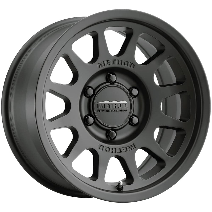 Method Race Wheels MR703 16x6.5 Bead Grip, +90mm Offset, 6x180, 138.9mm Centerbore, Matte Black, MR70366568590