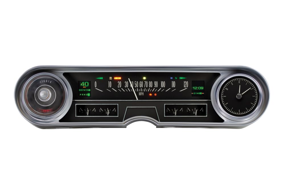 Dakota Digital Retrotech Gauge Instrument System RTX-65C-CAD-X Compatible with Cadillac 1965-66