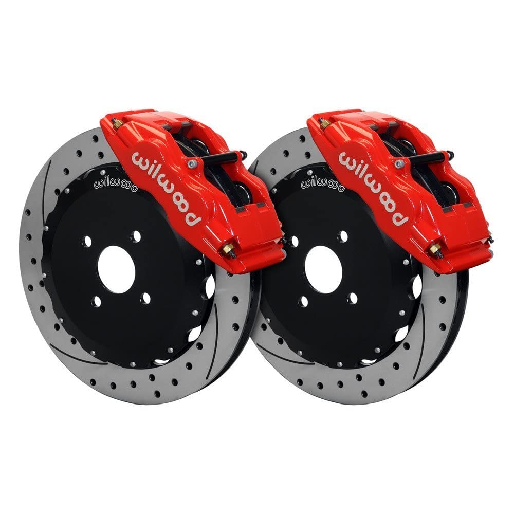 Front Hat Kit FSLI4, 13.00", Drilled, Red