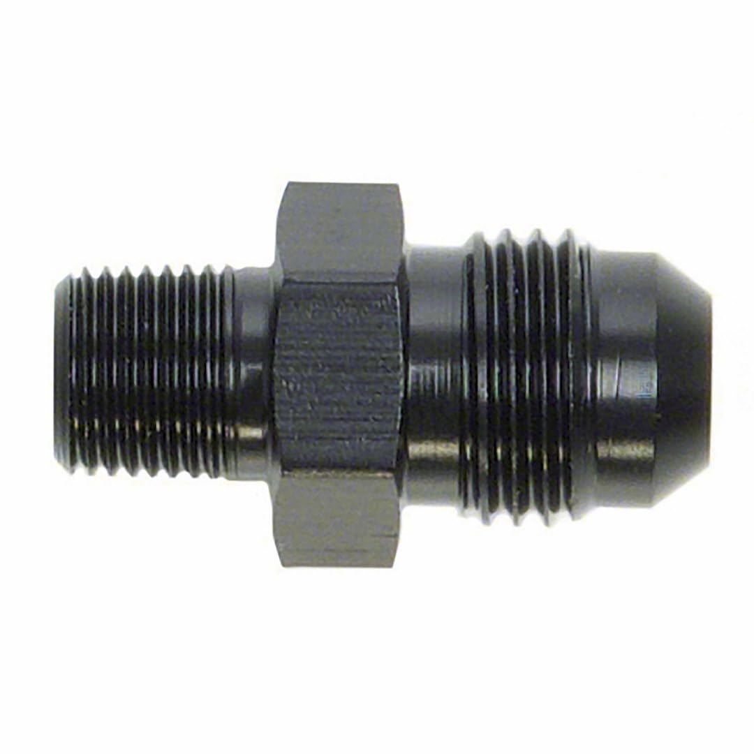 Blk St Fl To Pipe Adp -3an X1/8nptf