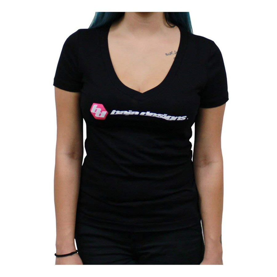 Black Baja Designs T-Shirt, Medium, 98-0020