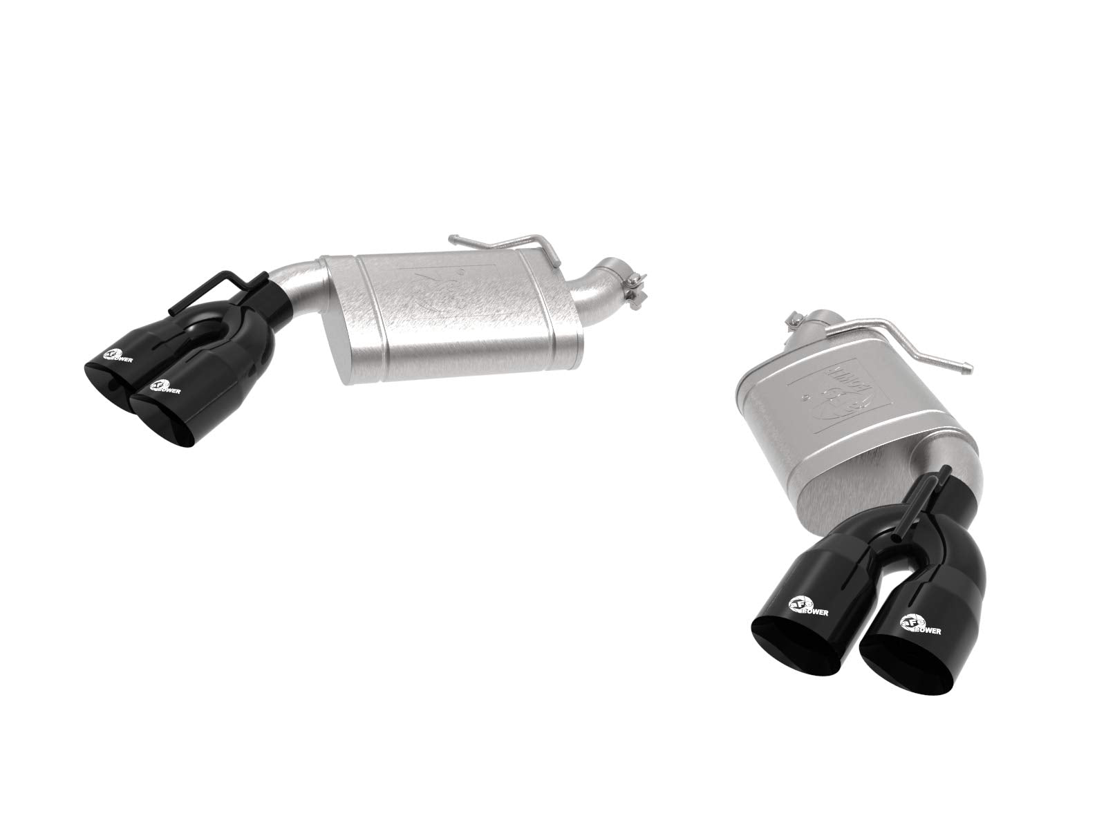 MACH Force-Xp aFe Power 49-44119-B Axle-Back Exhaust System