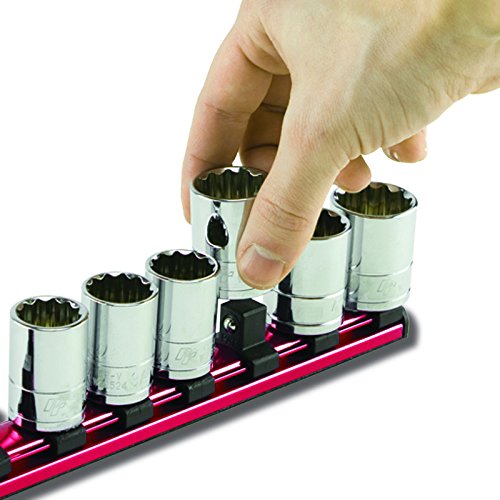 W38003 Performance Tool 3/8-Inch Drive Magnetic Socket Rail