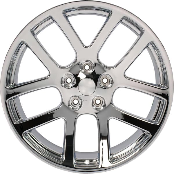 Chrome Wheel OE Wheels LLC DG51-22100-5550-25C Painted (22 x 10. inches /5 x 139 mm, 25 mm Offset)