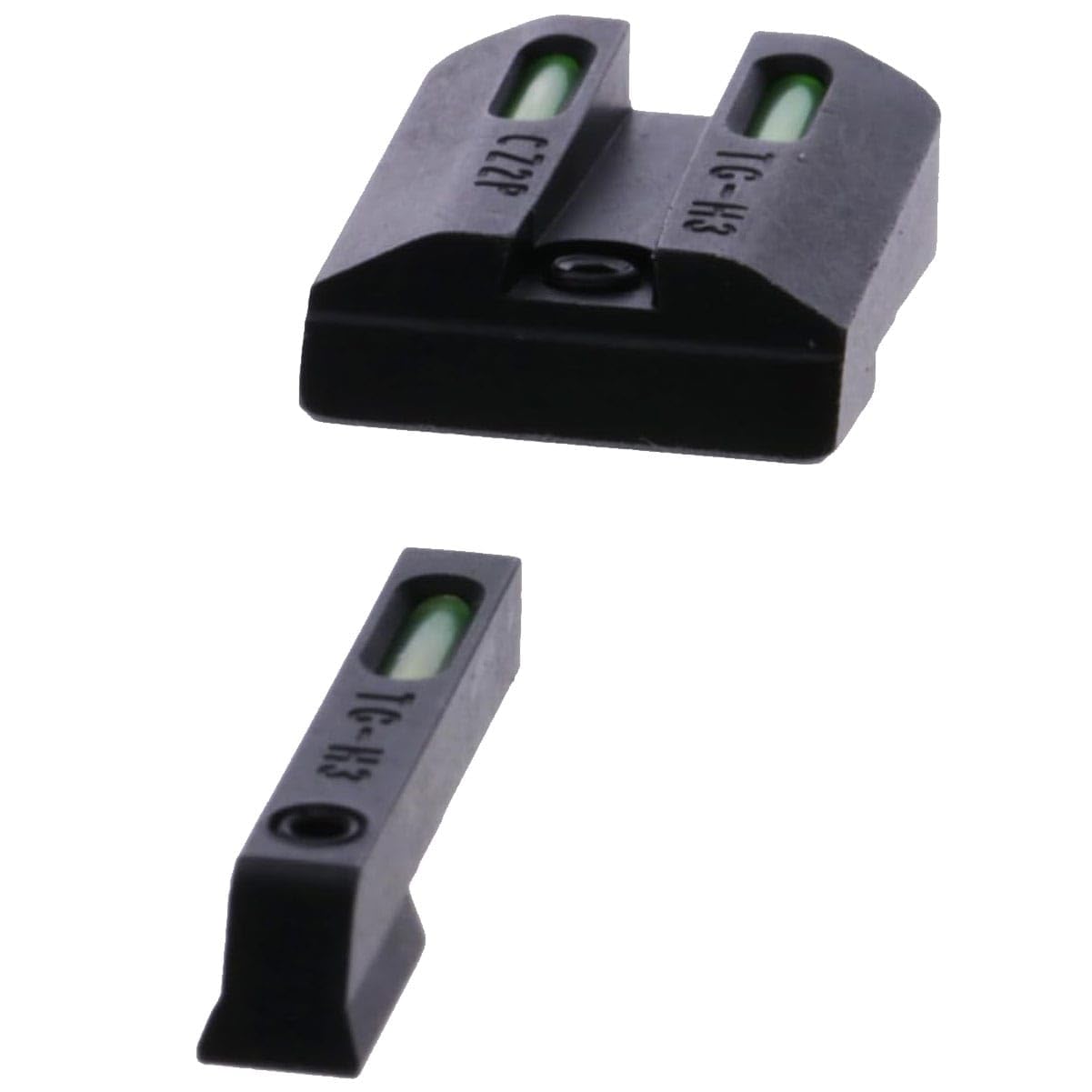 TRUGLO Handgun TFX Sight | Durable Shock-Resistant Compact Brightly Glowing Tritium & Fiber-Optic Xtreme Day/Night Sight, Compatible with FN FNX40 Handguns