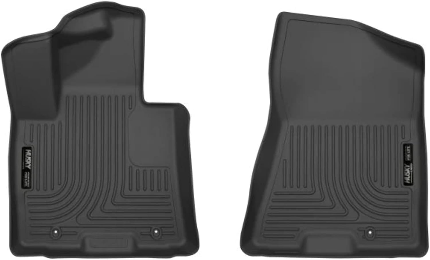 Husky Liners Floor Mats X-act Contour | Fits 2019-2021 Hyundai Tucson; 2017-2022 Kia Sportage | Front Row, 2-pc Black - 52361