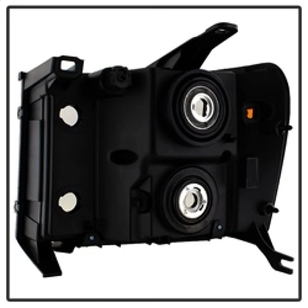 Spyder Headlight Xtune HD-JH-GSIE07-AM-BK (GMC Sierra 07-13 Black - Crystal s)