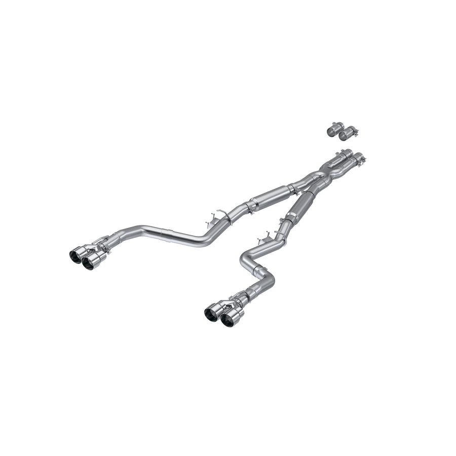17-Up MBRP Dodge Challenger 5.7L/6.2L/6.4L Aluminized Catback Exhaust