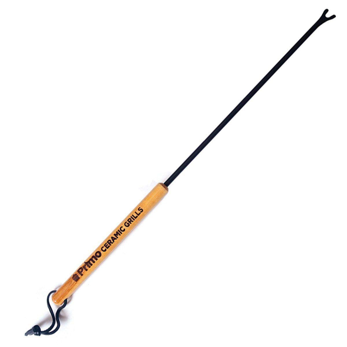 Grate Cleaning Bar Primo Grill | 23" Long Wood Handle with Logo