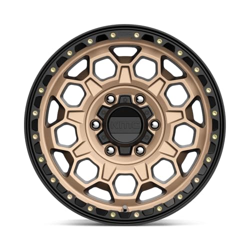 KMC 17X9 TREK 6X5.55.71 18mm MATTE BRONZE WITH BLACK LIP - KM54579068618