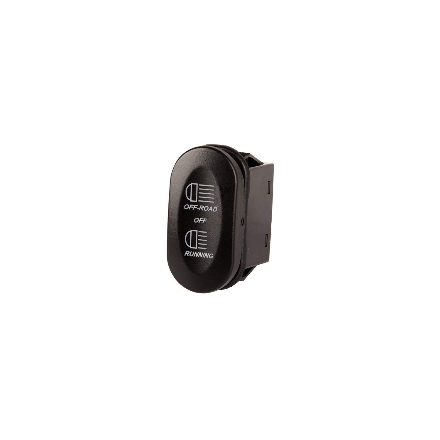 Rugged Ridge Rocker Switch | Black Thermoplastic Olefin (TPO) | 17235.11 | Fits zNONE