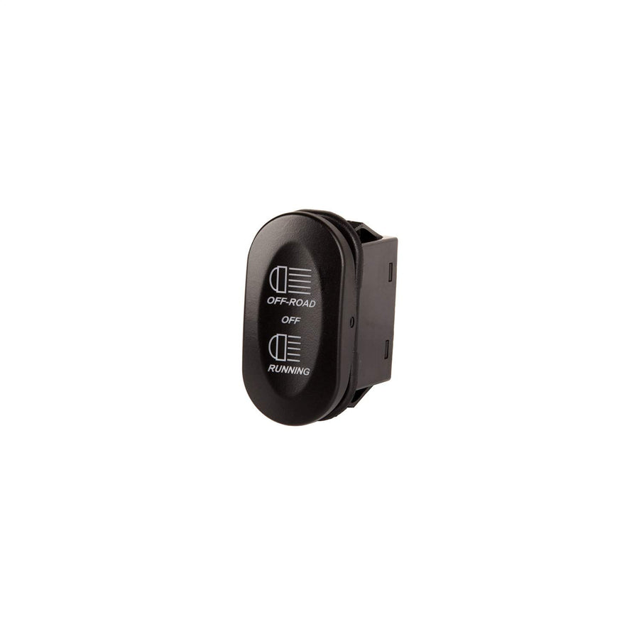 Rugged Ridge Rocker Switch | Black Thermoplastic Olefin (TPO) | 17235.11 | Fits zNONE