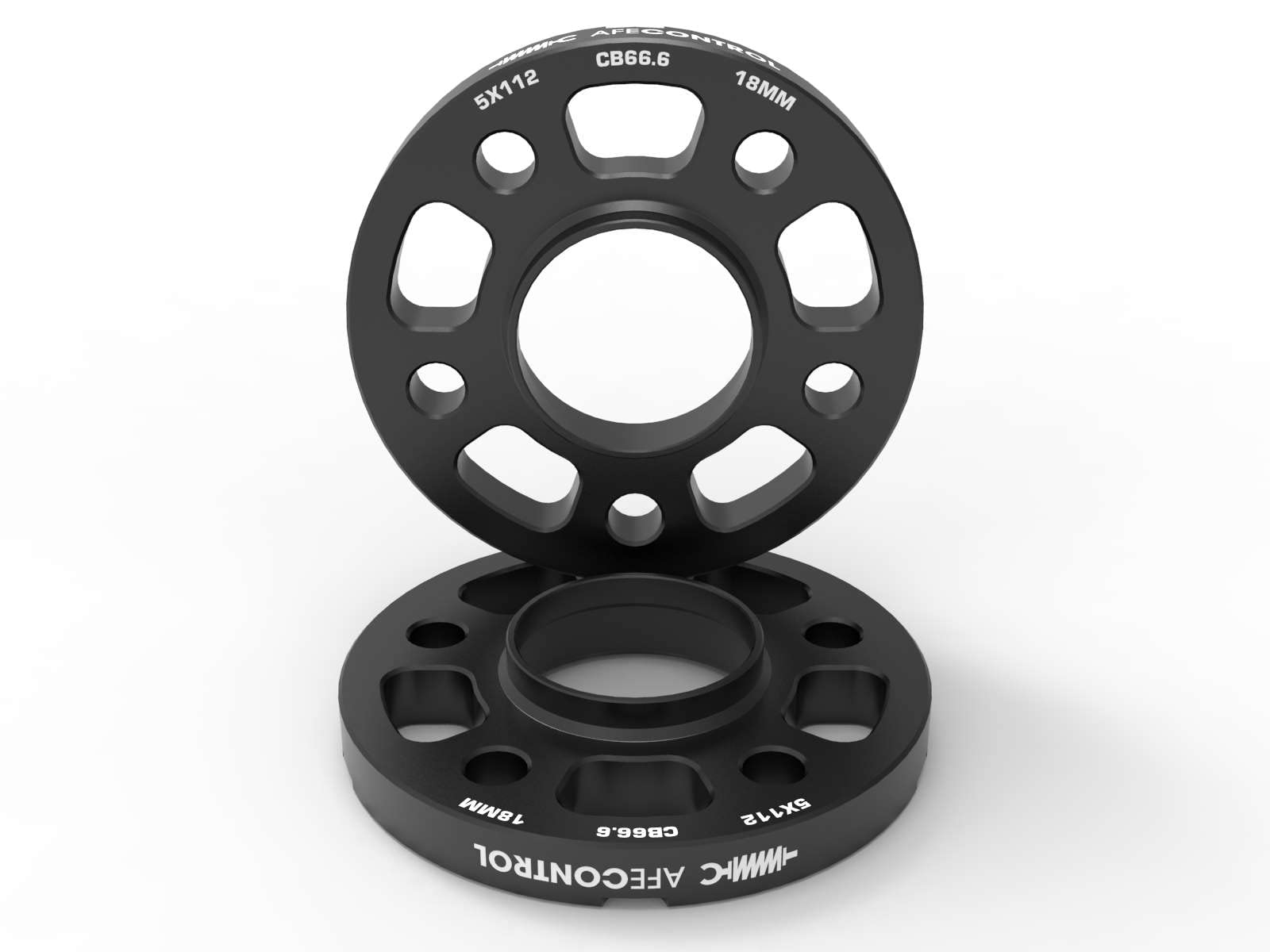 aFe Power Billet Aluminum CONTROL Wheel Spacers Fit Toyota GR Supra/BMW G-Series Applications 5x112 CB66.6 18mm 610-721003-B