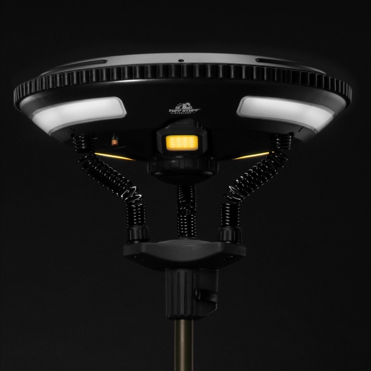 Halo Tuff Stuff Overland TS-4-1000 9.75" Solar Freestanding Light with Speaker