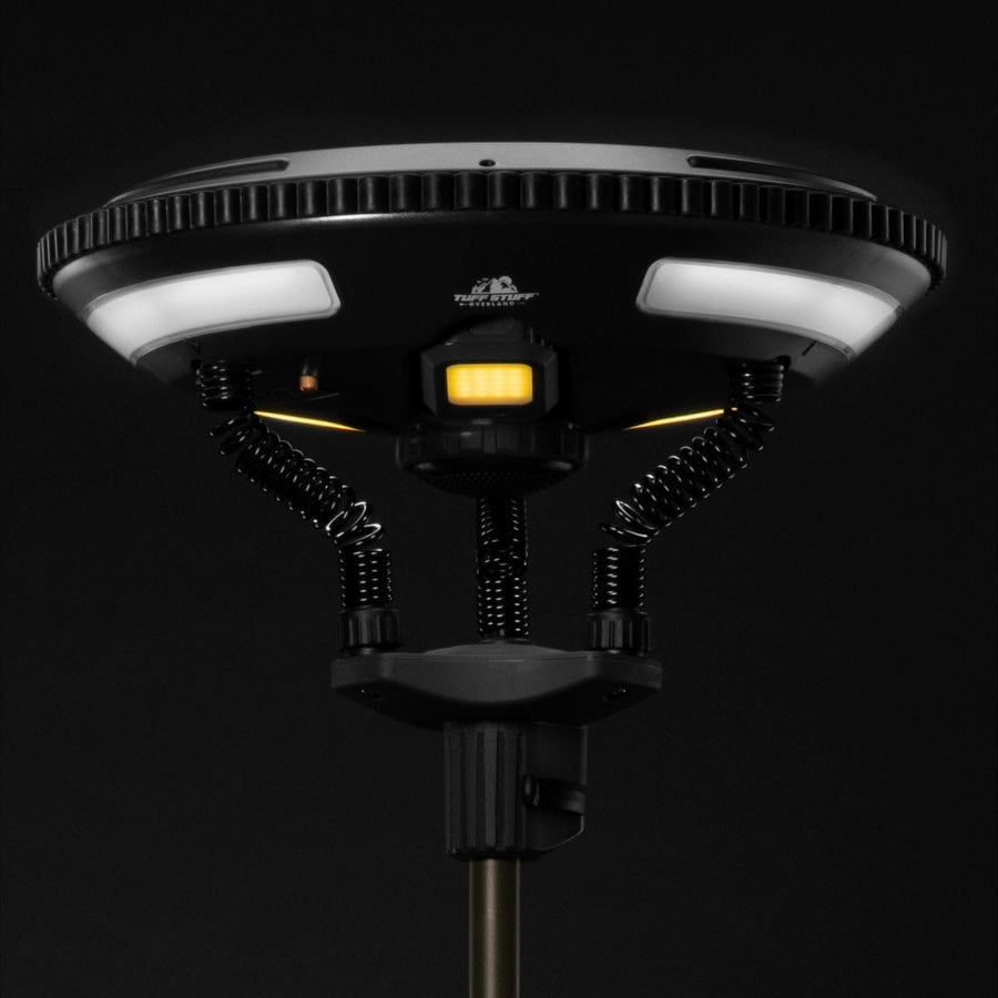 Halo Tuff Stuff Overland TS-4-1000 9.75" Solar Freestanding Light with Speaker