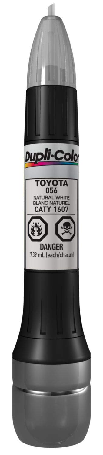 Dupli-Color ATY1607 Paint Dupli-Color Scratch Fix All In One Premium Automotive Paint; Natural White; Paint Code 056;