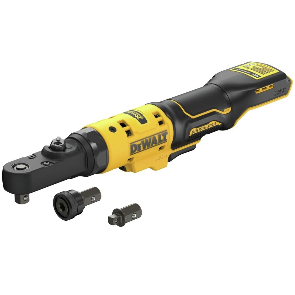 DEWALT DCF500B 12V MAX* XTREME Brushless Cordless 3/8" and 1/4" Sealed Head Ratchet (Tool Only)