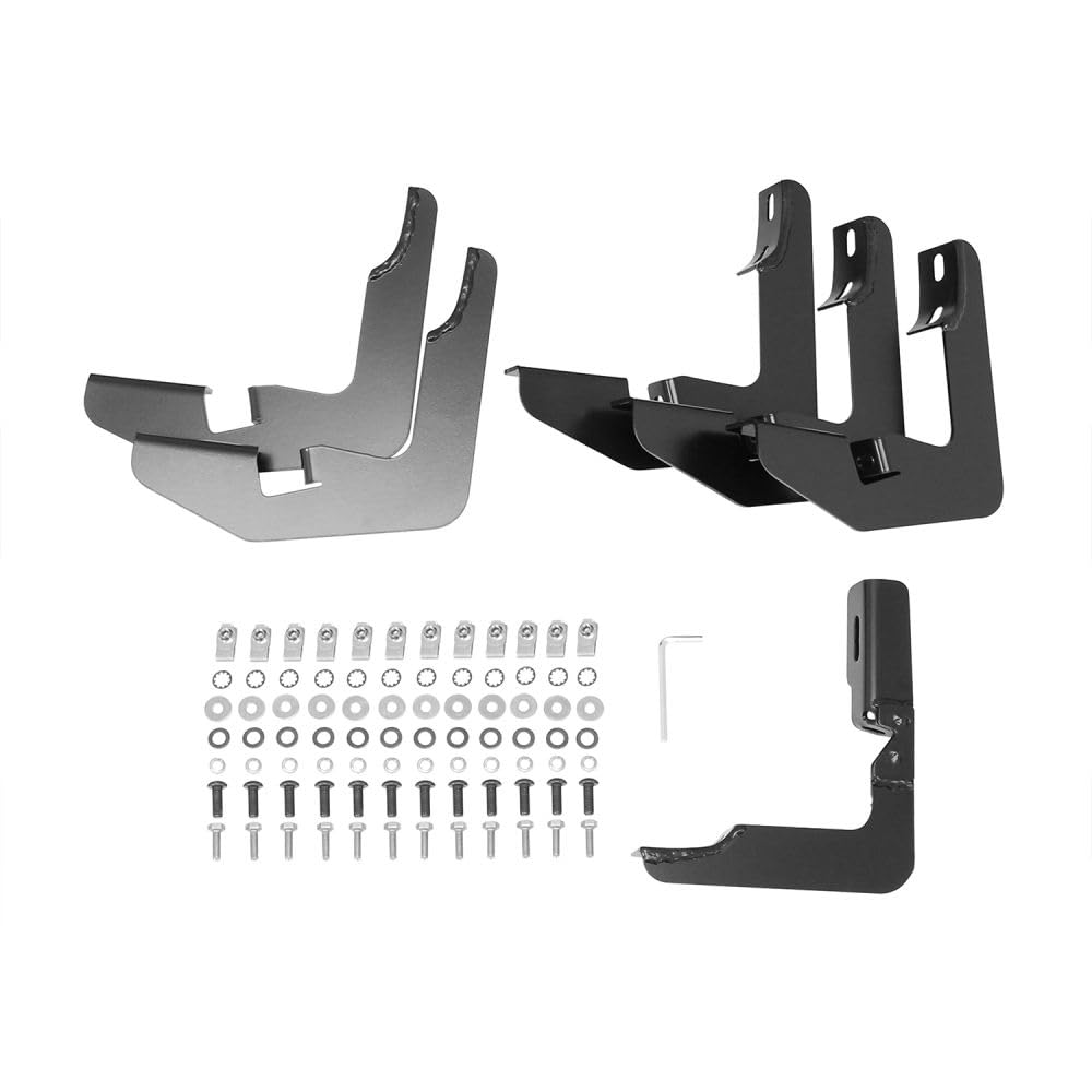 PRO TRAXX 5 Westin Oval Nerf Bars fits 2007-2013 Silverado Sierra 1500 Extended Cab 2007-2010 Silverado Sierra 2500 3500HD 2011-2014 2500 3500HD (Exc Diesel) Black Pair