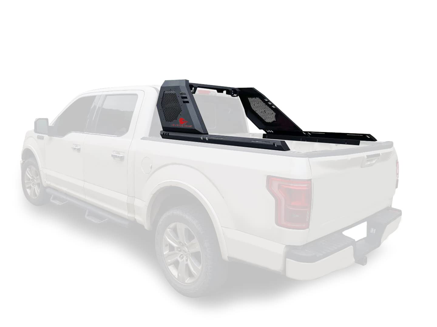 Vigor Roll Bar Black Horse Off Road Modular Compatible with 07-23 Silverado 1500|2007-2023 GMC Sierra 1500,Toyota Tundra-VIRB02B|2009-2010 Dodge Ram1500|2011-2023 Ram1500|2009-2023 Ford F-150