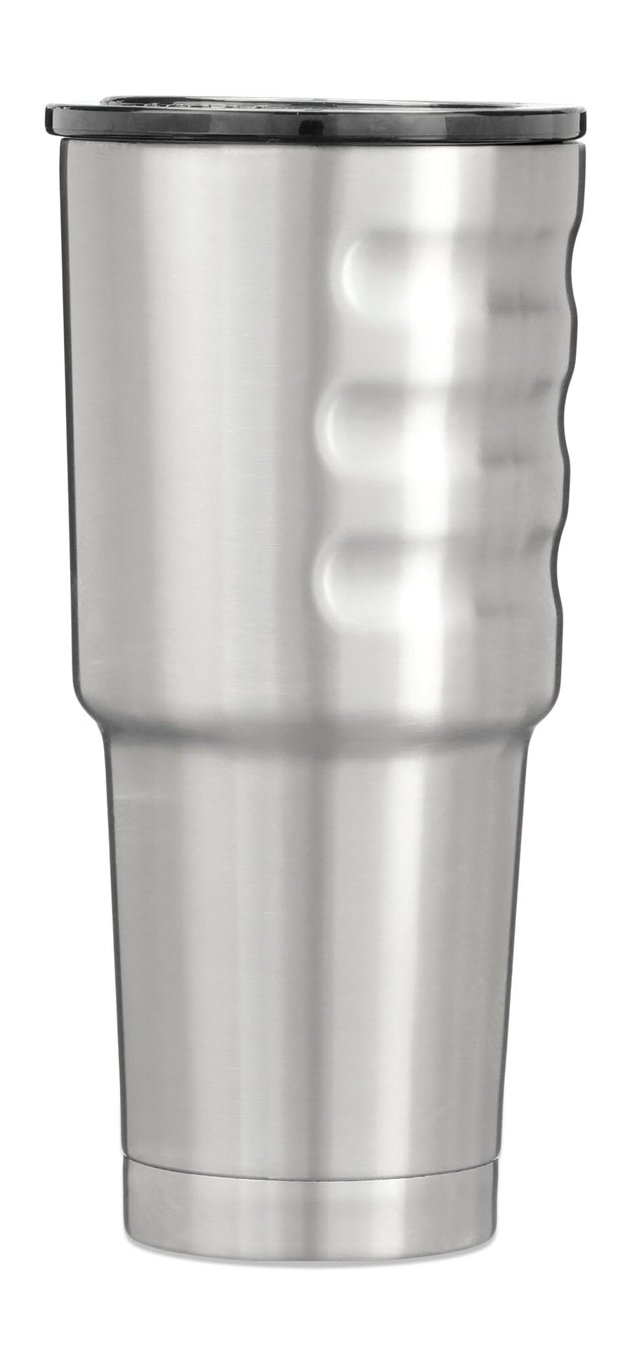 32 oz Grizzly Grip Cup Tumbler | Stainless Steel | Vacuum Insulated with TwistTop Lid | For Coffee Car Travel Beach Camping Hiking Hunting Fishing | Brushed