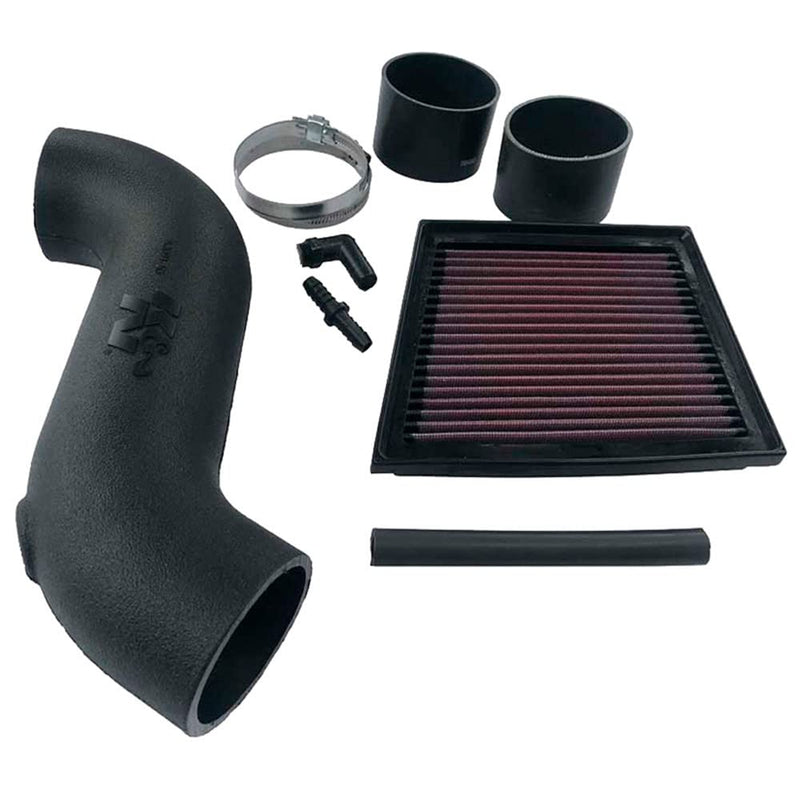 K&N Cold Air Intake Kit: Guaranteed to Increase Horsepower & Increase Acceleration & Engine Growl: Compatible with 1.6L, L4, 2013-2017 FORD Fiesta ST, 57-0690