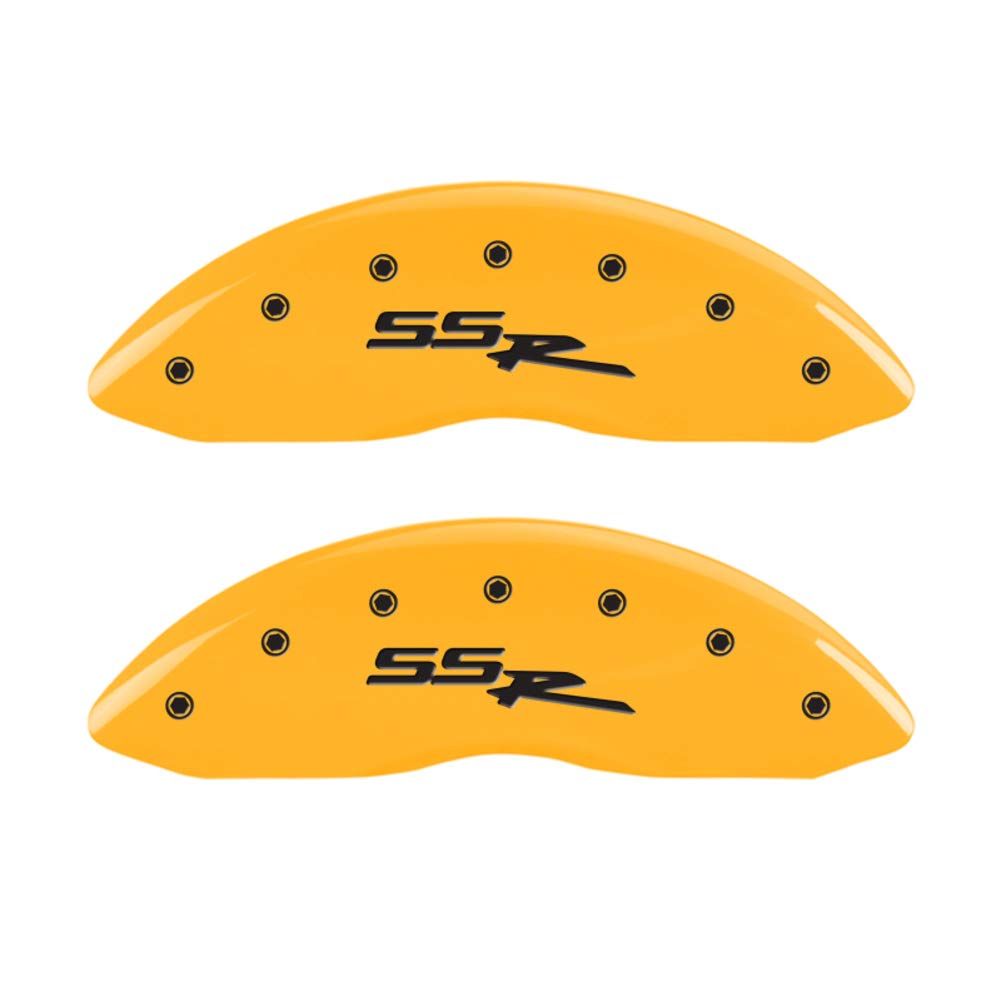 Caliper Covers MGP 14030SSSRYL, Yellow