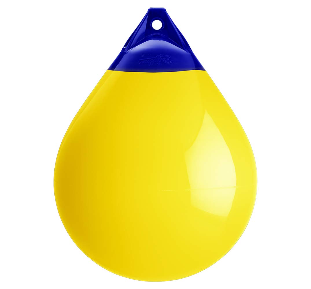 55066589 Polyform A Series Buoy - 27" x 36", Yellow