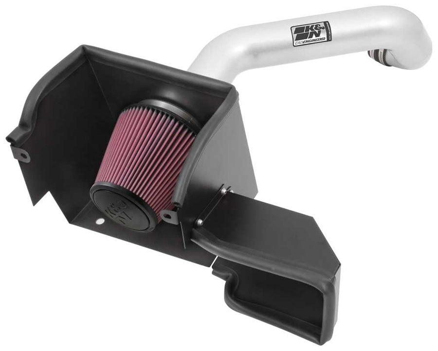 Cold Air Intake System K&N: High-Flow Air Filter, Increase Performance & Towing: Compatible with 2013-2024 RAM: 1500, 77-1564KS