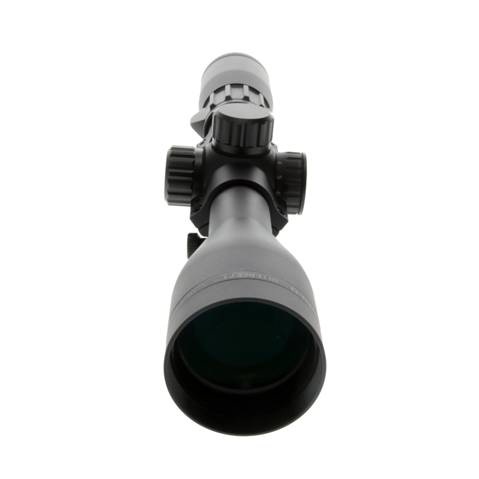 Truglo Tactical Intercept Hunting Shooting Durable Waterproof Fogproof Scratch-Resistant 1" Tube Illuminated Reticle Riflescope with Scope Cover Included, 3-9 x 42mm, Illuminated BDC Reticle
