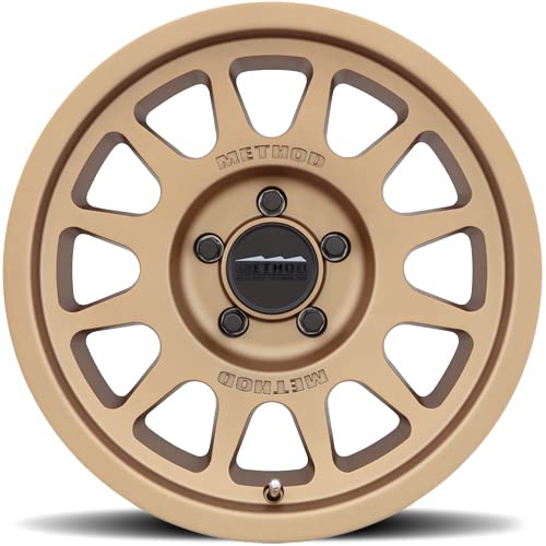Method Race Wheels MR703 17x9 Bead Grip, 12mm Offset, 5x5, 71.5mm Centerbore, Method Bronze, MR70379050912N