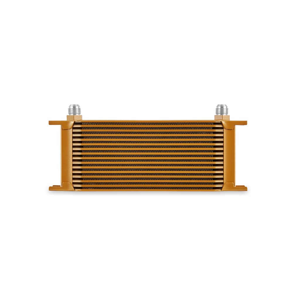 Mishimoto 16-Row Universal Oil Cooler, Gold