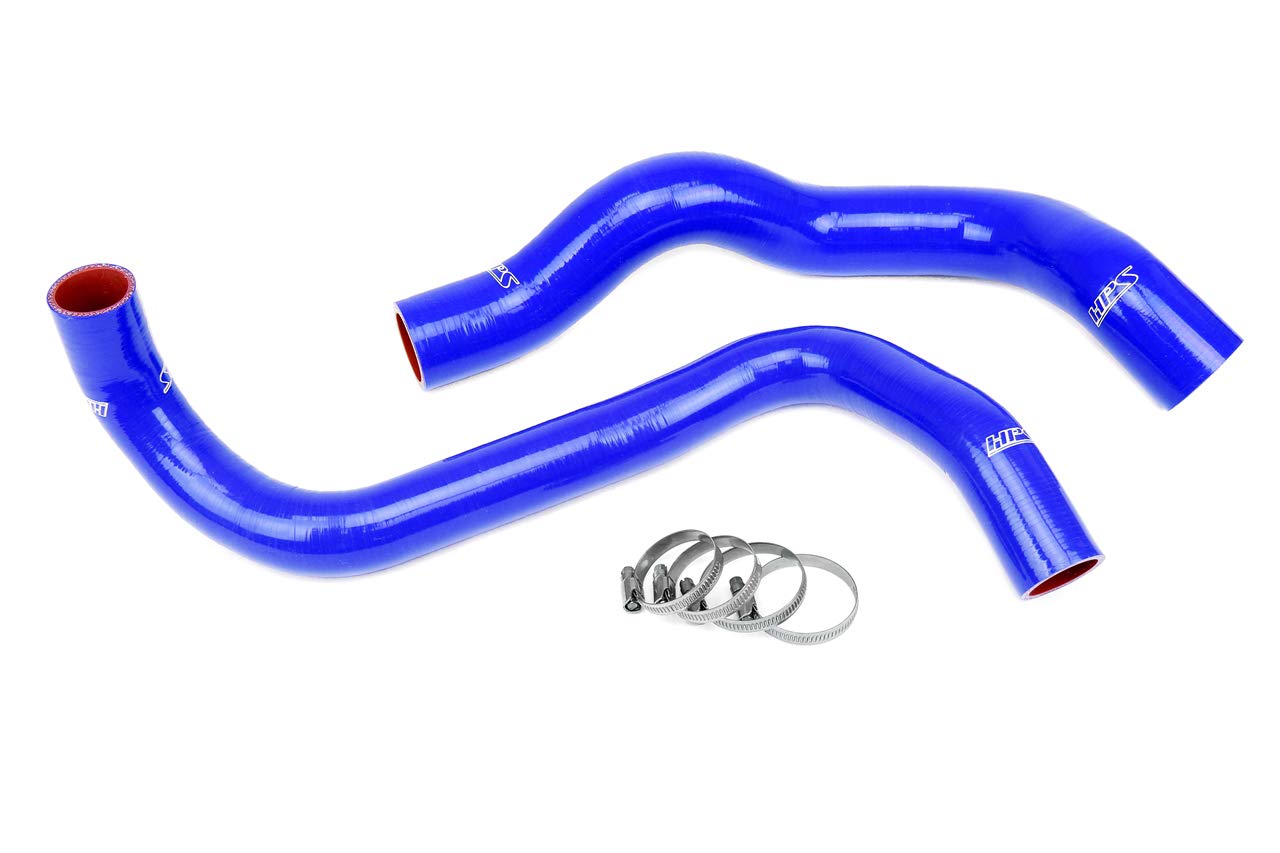 3-ply HPS Blue Reinforced Silicone Radiator Coolant Hose Kit 57-1902-BLUE