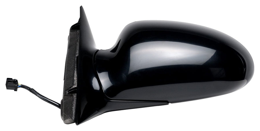 Fit System Mirror Driver Side for Buick Le Sabre, w/o Memory & Signal, Black, PTM, Foldaway, Heated Power