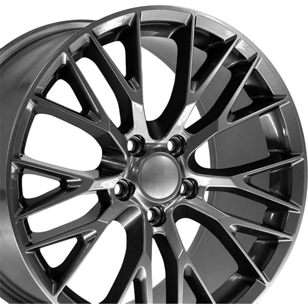CV22B-18085-5475-56G Gunmetal Wheel Painted Automotive OE Wheels LLC (18 x 8.5 inches /5 x 120 mm, 56 mm Offset)