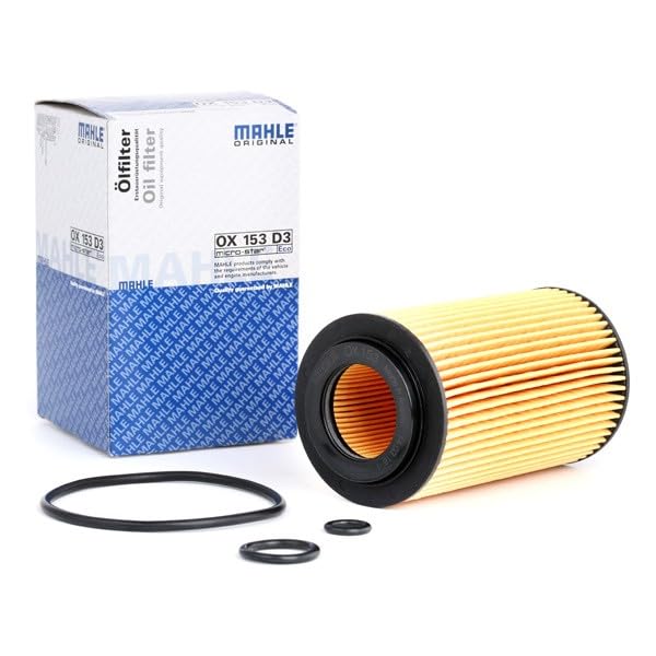 ECO MAHLE OX 153D3 Engine Oil Filter, 1 Pack