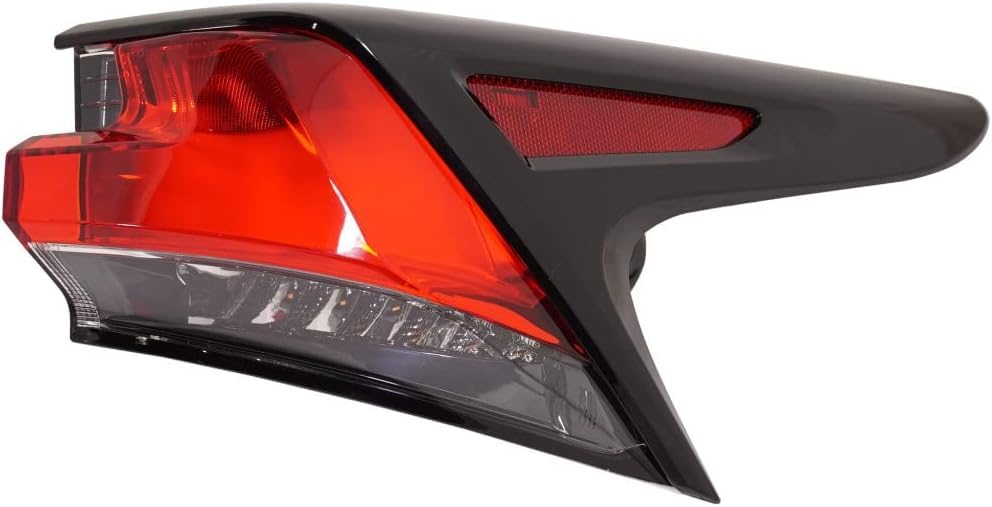 Right TYC Tail Light Assembly Compatible with 2018-2021 Lexus NX300/300h