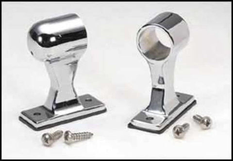 End Stanchion Kit Phoenix, Hand Rail, 1-1/4 O.D.