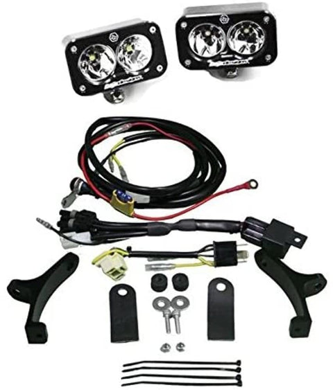 Baja Designs Squadron Pro Motorcycle LED Headlight Kit (D/C) w/Shell (Blue Shell)