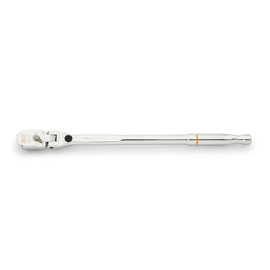 3/8" Drive GEARWRENCH 120XP Locking Flex Head Ratchet with Full Polish Grip - 81297