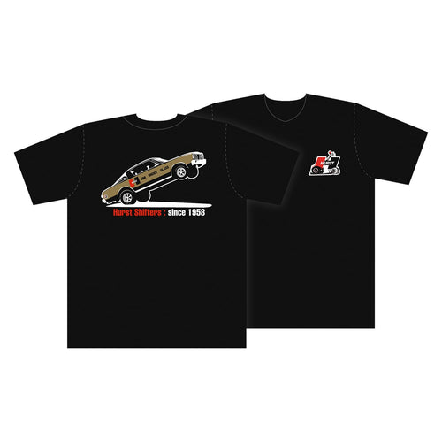 Large Hurst 652203 Black Nostalgia T-Shirt