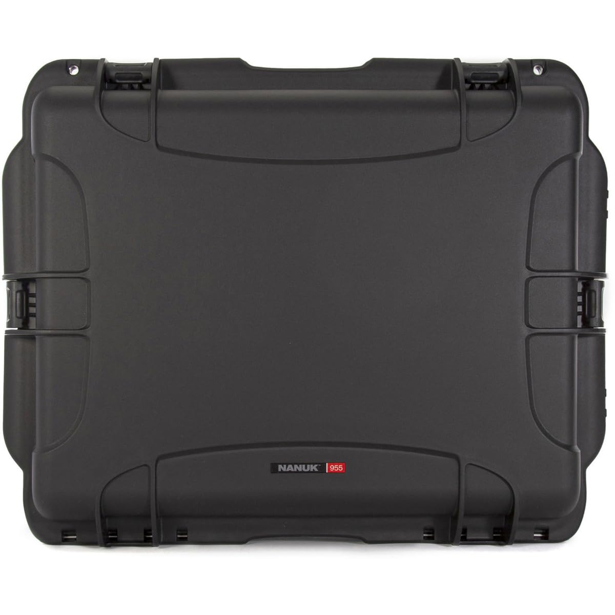 Wheeled Nanuk Series 955 Lightweight NK-7 Resin Waterproof Hard Case with Lid Organizer and Padded Divider, Black