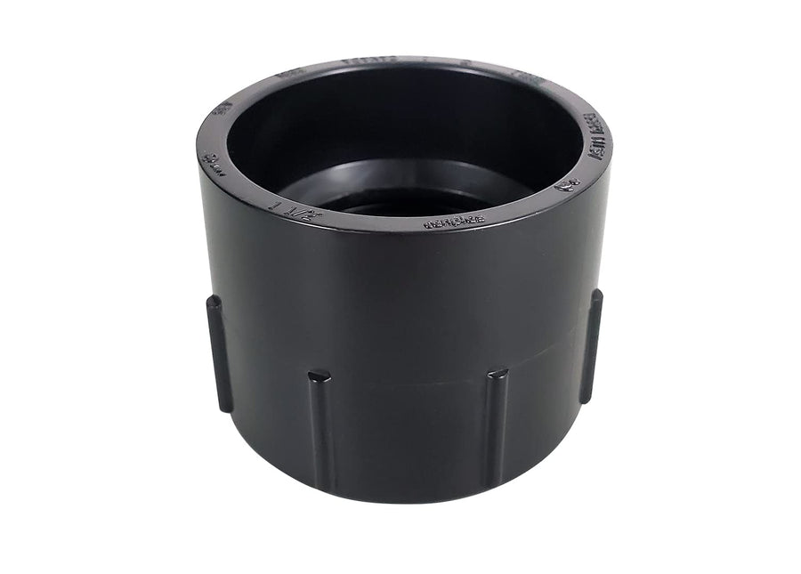 ICON Fitting 14853, ABS, Female Adapter, 1.5", Hub x FPT