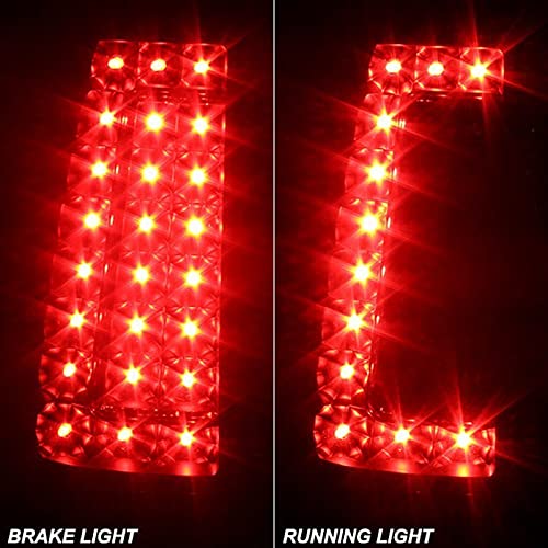 Tail Light Xtune ALT-ON-CS99-G2-LED-BK (Chevy Silverado 1500/2500/3500 99-02 / GMC Sierra 1500/2500/3500 99-03 Version 2 LED s - Black)