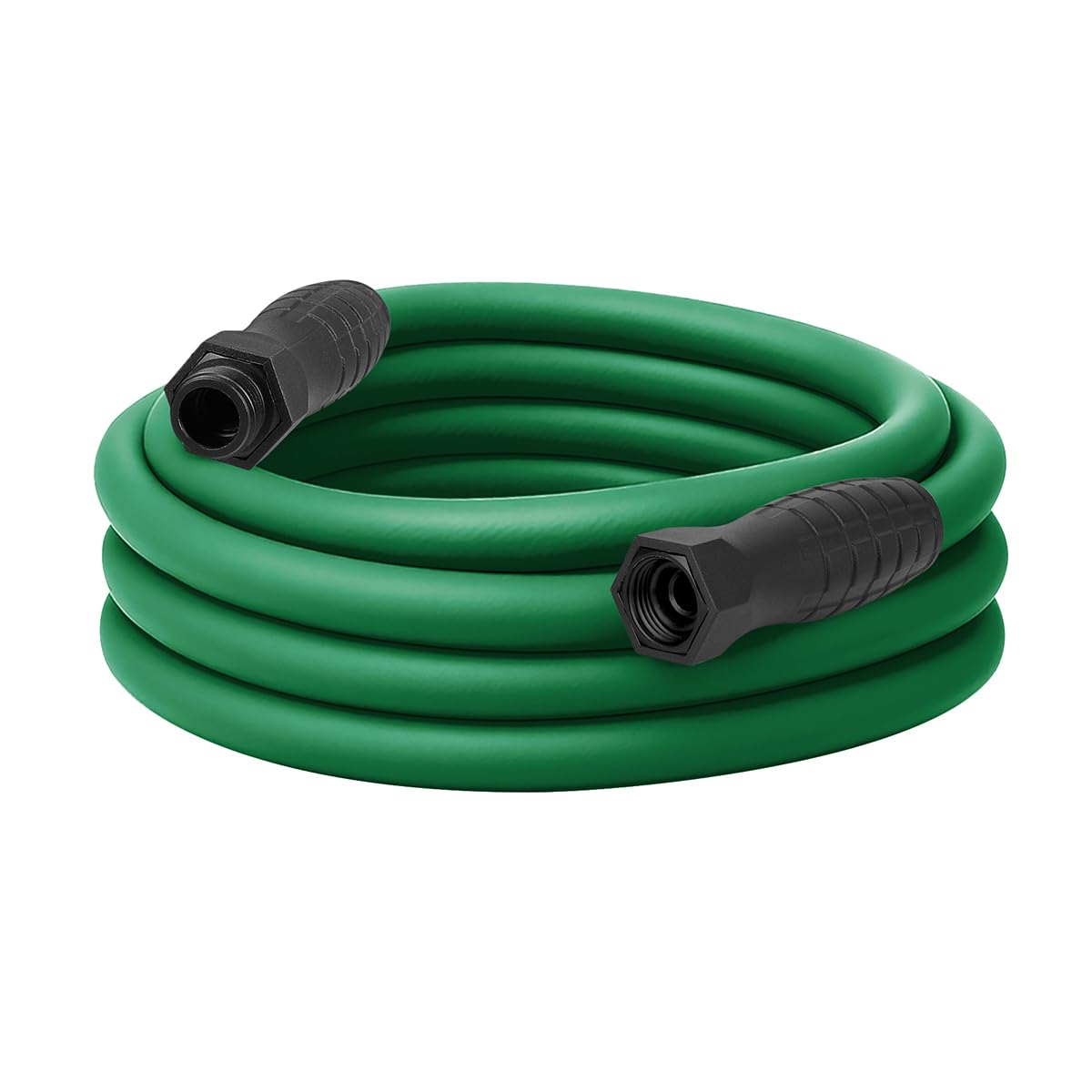 SwivelGrip Flexzilla Colors Garden Hose 5/8 in. x 25 ft., Lightweight All-Weather Water Hose, Durable and Flexible, Leak-Free Connections, Forest Green