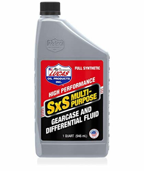 Synthetic Multi-Purpose Gearcase and Differential Fluid Lucas Oil/6x1/Quart
