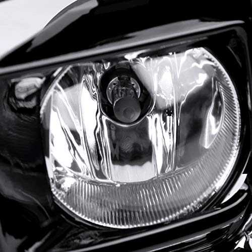 Fog Lights- Clear- Black Frame for 17-Up Toyota Sienna SPEC-D TUNING LF-SNA18COEM-V2-DL