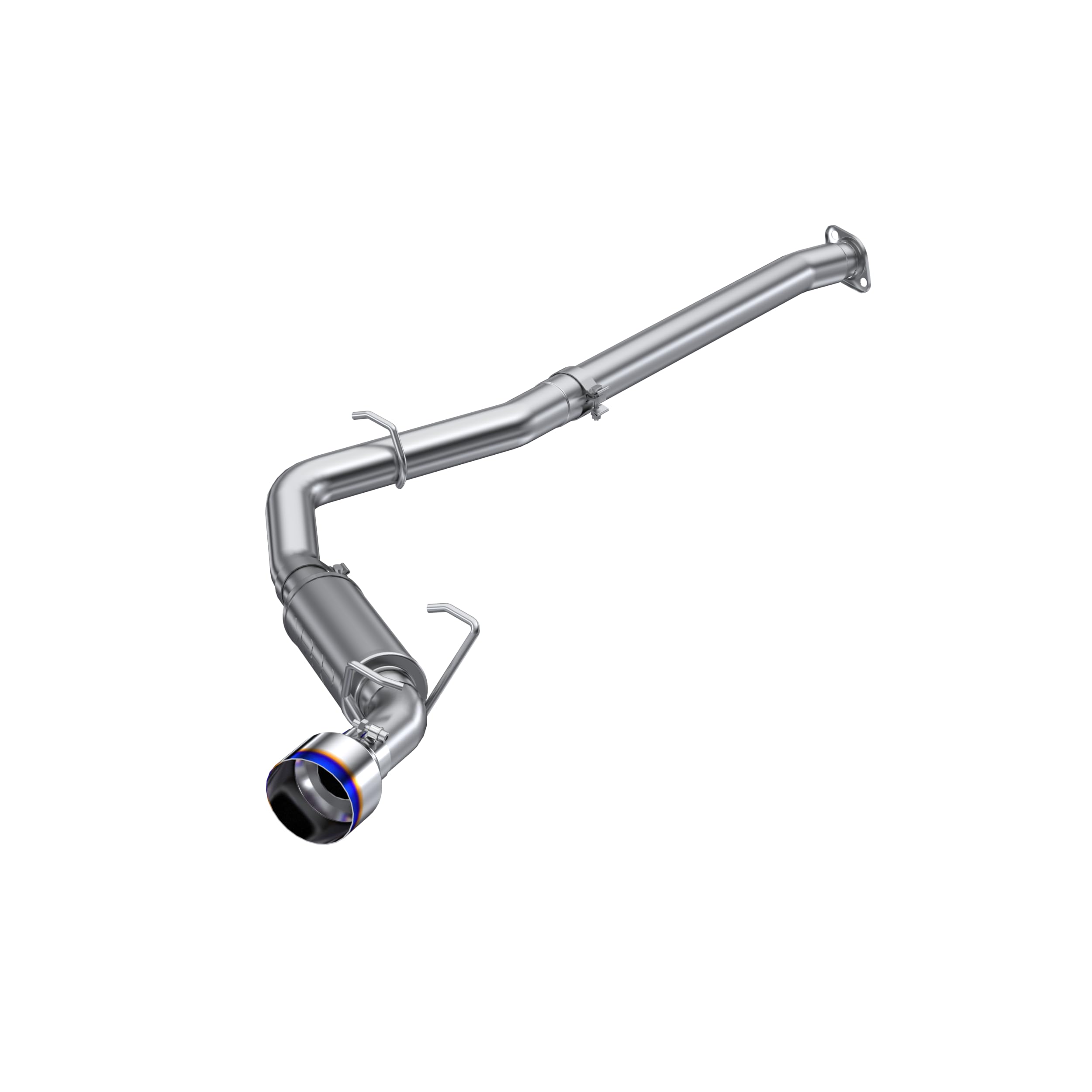 12-22 Subaru BRZ MBRP 17-22 Toyota GR86 Stainless Steel 3in Cat-Back-Single Rear Exit w Burnt Tip